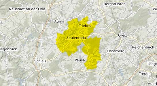 Immobilienpreisekarte Zeulenroda Triebes
